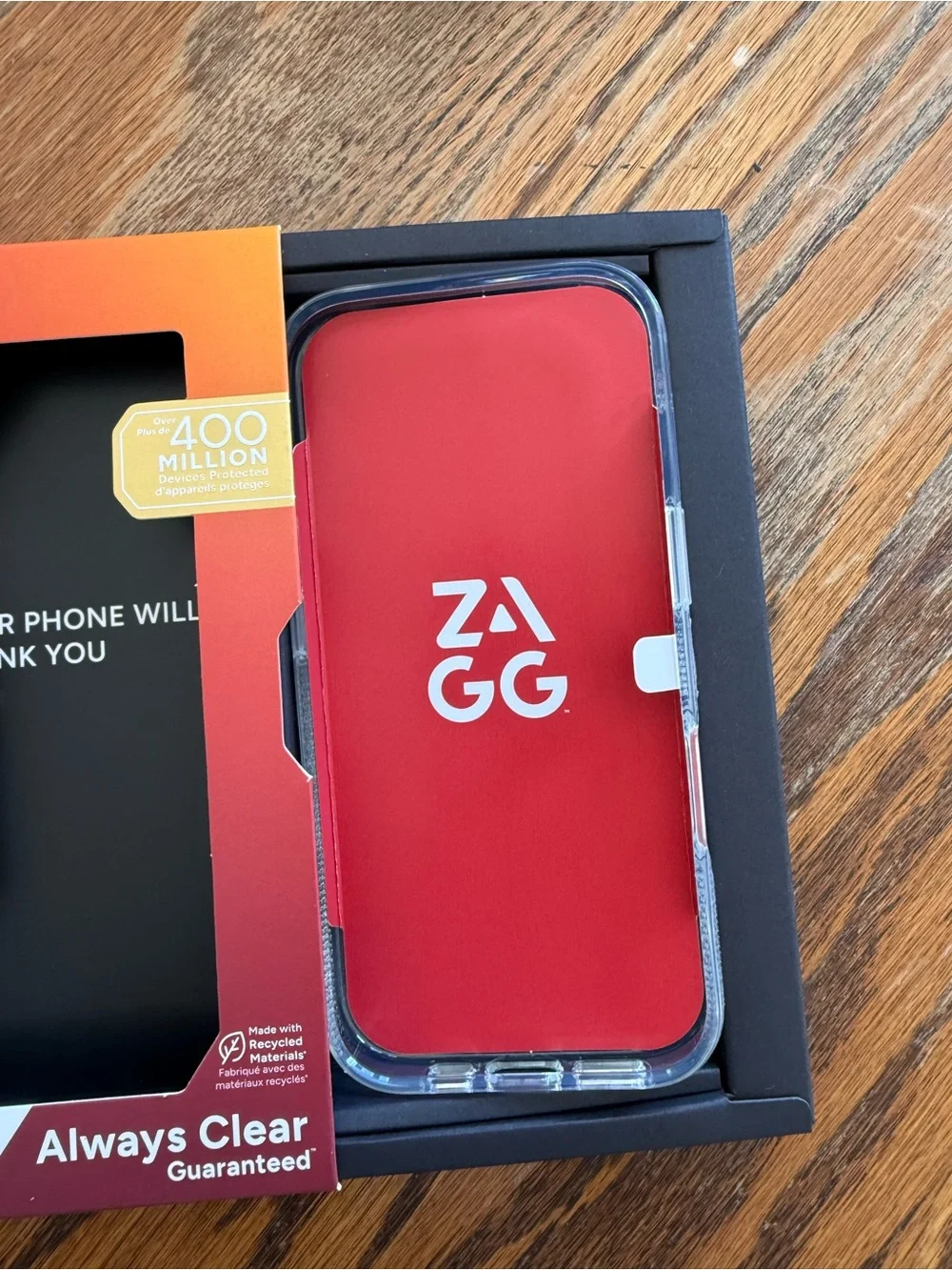 ZAGG Crystal Palace Snap Clear Case for 2024 iPhone Pro — White